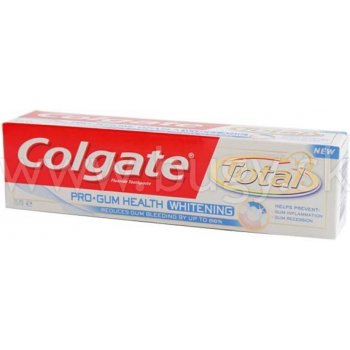 Colgate Total Pro Gum Health Whitening, zubná pasta proti krvácaniu ďasien 75 ml