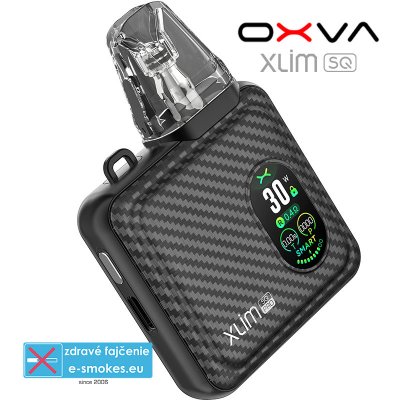 OXVA Xlim SQ Pro 1200mAh Black Carbon 1ks (elektronická cigareta)