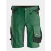 AllroundWork Snickers Workwear kraťasy Stretch zelené