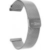 Fixed – Mesh Strap 20 mm remienok pre Samsung Galaxy Watch 4/5/Active 2, Huawei Watch GT 3 (42 mm)/GT 3 Pro (43 mm) – strieborný KF2341696
