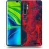 Picasee silikónový čierny obal pre Xiaomi Mi Note 10 (Pro) - Organic red