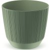 Kvetináč 14,6cm RYFO DRF150-5615C zemito zelený plastový PROSPERPLAST