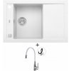 Alveus FORMIC 30 white 11 + Alveus MINTAS chróm/biela