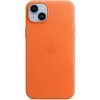 Kryt na mobil Apple Leather Case s MagSafe pre iPhone 14 Plus - oranžový (MPPF3ZM/A)