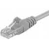 PremiumCord sp6utp05 patch UTP, RJ45-RJ45, CAT6, 5m, šedý