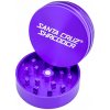 Dvoudílná drtička Santa Cruz Shredder, 54mm Fialová matná