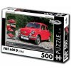 Puzzle Retro-auta Puzzle č. 41 Fiat 600 D (1966) 500 dielikov (8594047726419)