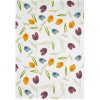 SCAN QUILT Kuchynské utierky Dekoro 228 Tulipány pestrá Bavlna 50x70 cm