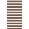 VidaXL Roleta zebra, brezová, 85,9 cm, polyester