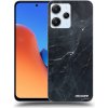 Picasee silikónový prehľadný obal pre Xiaomi Redmi 12 5G - Black marble