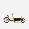 BTWIN Nákladný elektrobicykel F900E s boxom žltý 2025