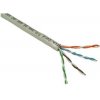Planet KAB-UTP6-D-LS0H-GR-X UTP, CAT 6, drát, 4pár, LS0H, 305m