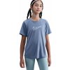 Nike Girls Dri FIT Long Sleeve 1/4 Zip Top doll/white
