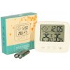 HomePRO 4961 Digitálny vlhkomer 10–90% s teplomerom -50-70°C, biela