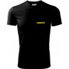Hasiči názov samostatný - Pánske tričko Fantasy športové - XL ( Čierna )
