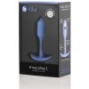 Análny kolík Snug Plug 1 Violet b-Vibe