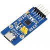 Waveshare CP2102 USB UART Board (Type C), USB To UART (TTL) Communication Module, USB-C Connector