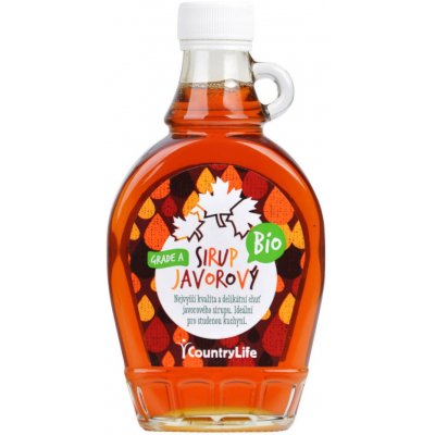 Country Life Sirup javorový Grade A 250 ml