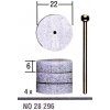 Elestické leštiace kotúče 22mm PROXXON 28296 (Elastické kotúče 28296)