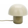 MADAM STOLTZ Stolná lampa Cream/Khaki