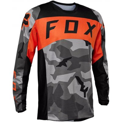 Fox Racing 180 Bnker sivý maskáčový