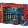 Puzzle Vincent van Gogh: Hviezdna noc 1000 Ravensburger