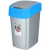 Kôš na odpadky Curver 217816 Flip 9 l šedo-modrý