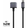 FIXED kábel USB-CMagSafe 3, 2m, 140W, sivý FIXD-MS3-GR