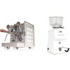 Rocket Espresso Appartamento, white, walnut + Ascaso H64, white
