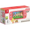 Nintendo Switch Lite, coral + Animal Crossing New Horizons NSH131