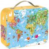JANOD v kufríku Mapa sveta old 300 dielov