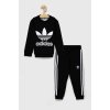Detská súprava adidas Originals H25250 čierna farba 104