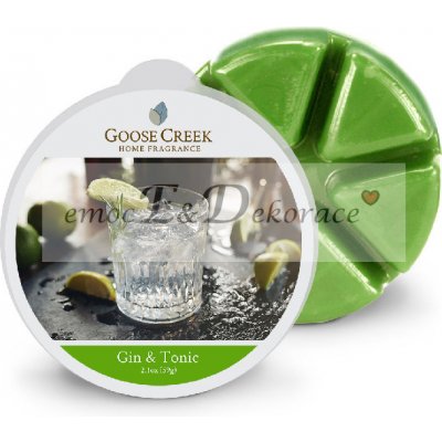 Goose Creek vosk do aróma lampy Gin & Tonic 59 g