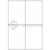 Labelea Samolepiace etikety 105x148 mm lesklé biele papierové, na hárku A4, pre atramentovú tlač, Farba etikiet Biela, Počet hárkov v balení 50 E15105148W004P
