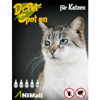 Dr.Pet Spot-On pipety pre mačky 5 x 1 ml