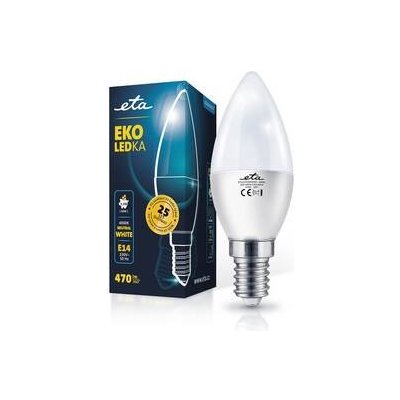 ETA EKO LEDka svíčka 5,5W, E14, neutrální bílá