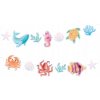 Banner Girlanda Ocean Podmorské zvieratá 200 cm Narodeniny