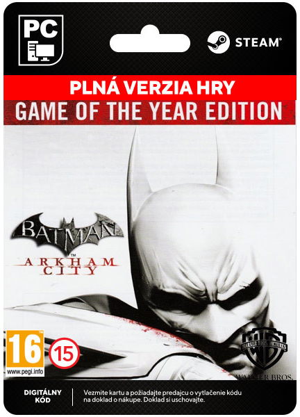 Batman: Arkham City GOTY od 3,36 € - Heureka.sk