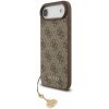 Guess 4G Charm zadný kryt pre iPhone 17 Air Tone on Tone Brown