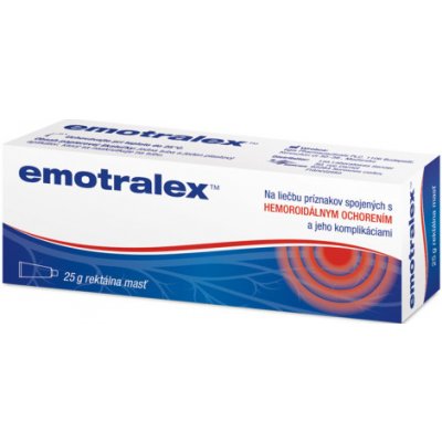 Emotralex rektálna masť 25 g