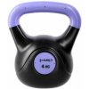 Plastový kettlebell HMS KPC 4 kg fialový