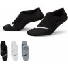 Dámske nízke funkčné ponožky Nike EVERYDAY PLUS LIGHTWEIGHT W (3 PAIRS) šedé SX5277-927 - M