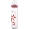 Baby Care sklenená antikoliková fľaša 240ml - Blush Pink