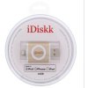 iDiskk ID64G Flash disk 64 GB 2v1 IDISKK pro Apple iPhone/MacBook a další - Lightning/USB – Gold