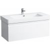 Kúpeľňová skrinka pod umývadlo Laufen Pro S 101x45x39 cm biela lesk H4835520964751