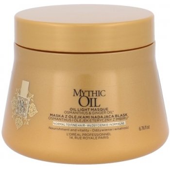 L'Oréal Mythic Oil maska výživujúce normálne a jemné vlasy 200 ml