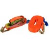 GEKO G02385 Pás upínací ráčnový s háky, 5m x 25mm, 1t