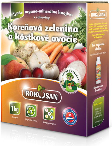 Rokosan Koreňová zelenina a kôstkové ovocie 1kg