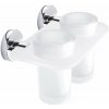 Nimco Unix Držiak pohára dvojitý, chróm UN X3-58DW-26