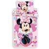 JERRY FABRICS MICRO obliečky Minnie pink 3 Polyester- mikrovlákno, 140/200, 70/90 cm